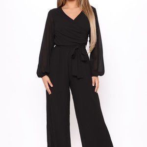 On Scene Jumpsuit - Black